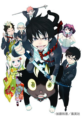 集英社「ジャンプスクエア」で連載中の『青の祓魔師』がTVアニメ化！2011年春放送開始予定！-1