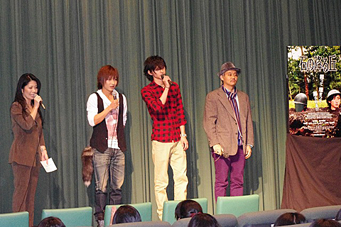 思わぬ演出に、会場は大盛り上がり！そして作品最大の見どころとは…？劇場映画『石の降る丘』初日舞台挨拶レポート-1