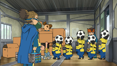 大人気テレビアニメーション『イナズマイレブン』に『怪盗グルーの月泥棒』のキャラクターが友情出演！-1