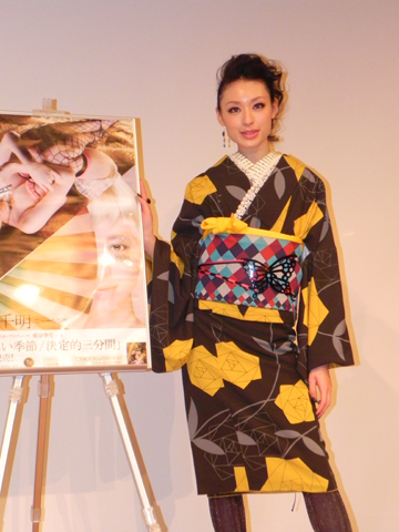 最新シングル「おいしい季節／決定的三分間」をリリースした栗山千明がひな祭りにイベント開催！-1