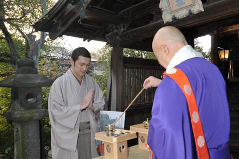 4月29日より全国ロードショーのアニメ映画『鬼神伝』大ヒット祈願祈祷式を開催