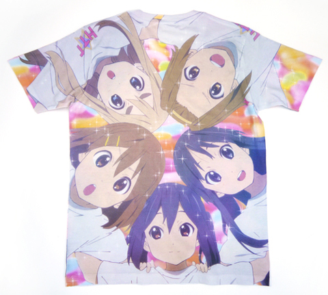 けいおん tシャツ アニメT ムービーT ☆アニまるっ！限定☆けいおん！フルカラーTシャツ 5周年記念ver