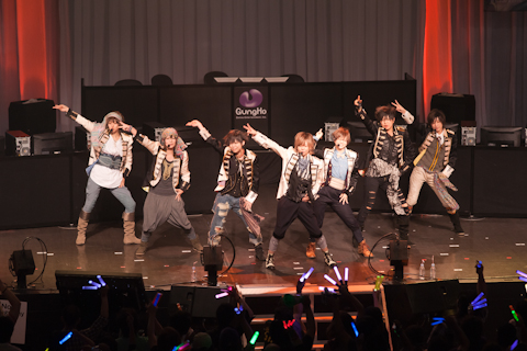 華麗な剣舞でも魅せた！　“ガンホーフェスティバル2011”腐男塾ライブをレポート！-4