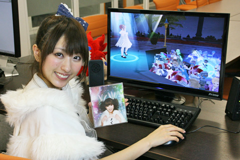 『小桃音まいの目指せアニソン！“絶対歌いたいんですっ☆”』第11回――2011年6月5日、小桃音まいがオンラインゲーム『ルーセントハート』内のイベント「まいにゃがルーハーにやってきた！」に登場！-4