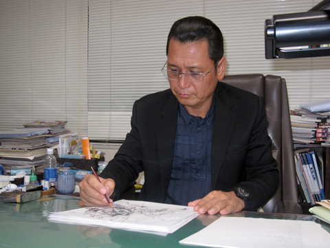 『コミックゼノン』から10年ぶりの新作マンガが遂に発売！『いくさの子 織田三郎信長伝』第一巻発売記念　マンガ界の巨匠・原哲夫先生にインタビュー！-4