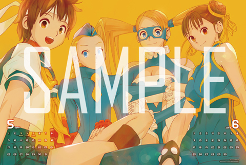 歴代のカプコンガール＆ヒーローが登場！『カプコンヒーローズカレンダー2012』発売!!-3