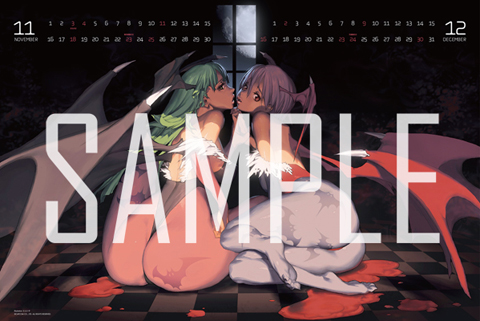 歴代のカプコンガール＆ヒーローが登場！『カプコンヒーローズカレンダー2012』発売!!-5