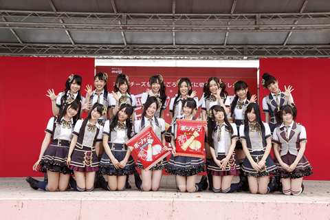 夏の暑さを吹き飛ばす！SKE48が「明治ボーノチーズ」発売記念イベントでスペシャルライブ!!-1