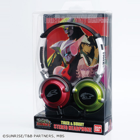 プレミアムバンダイで『TIGER&BUNNY ステレオヘッドフォン』予約受付中!-1