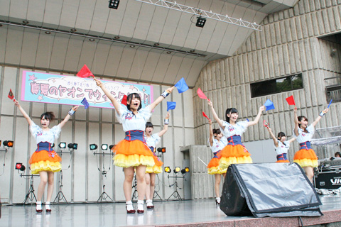 「暑さを楽しさに変えるくらい盛り上がりました！」渡り廊下走り隊7が日比谷野音でイベント開催！-4