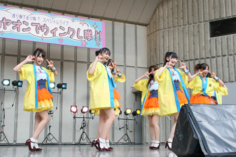 「暑さを楽しさに変えるくらい盛り上がりました！」渡り廊下走り隊7が日比谷野音でイベント開催！-13