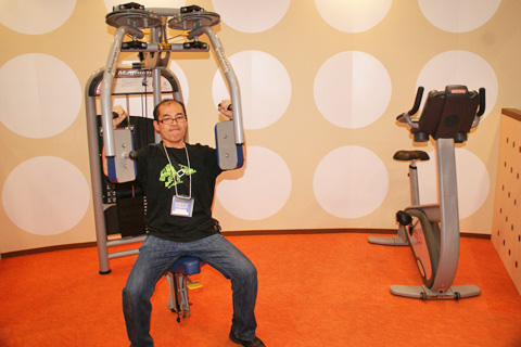 【キャラホビ2011】アニメイト／ムービックブースに、『TIGER ＆ BUNNY』のトレーニングルームが登場！-3