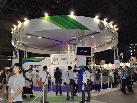 【TGS2011】今年もキネクトで大歓声！マイクロソフト！-1