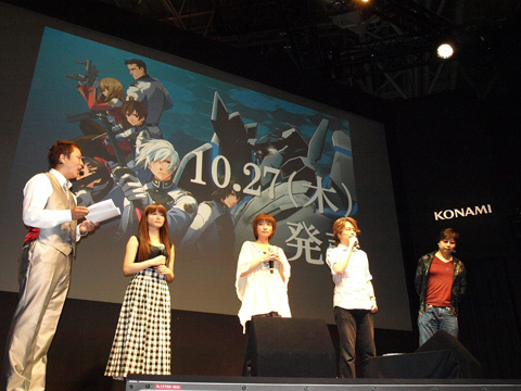 【TGS2011】豪華なキャストも話題の『戦律のストラタス』ステージがKONAMIブースで開催!――「今後の展開をお楽しみに!」-4