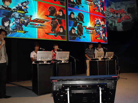 【TGS2011】「ガンダムゲーム　スペシャルステージ」で『機動戦士ガンダム EXTREME VS.』を体験プレイ＆『SDガンダム GGENERATION 3D』『機動戦士ガンダムAGE』映像にワクワク！-3