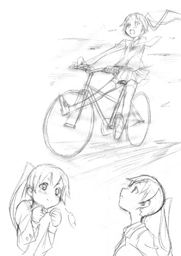 『月刊コミック・アース・スター』連載中の『東京自転車少女。』のわだぺん。先生は「自転車を描くのが苦手です」！？――とことん身近にこだわった物語、生まれたきっかけから聞きました！の画像-6