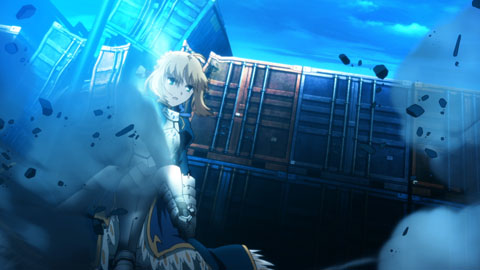 『Fate/Zero』第4話の場面画像先行公開――いよいよセイバーとランサーのバトルが！！