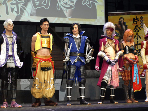舞台『戦国BASARA3』ゲネプロ＆『戦国BASARA3 宴』完成披露発表会開催！――小林P絶賛！「『戦国BASARA3』の世界がそのまま舞台になりました！」-6