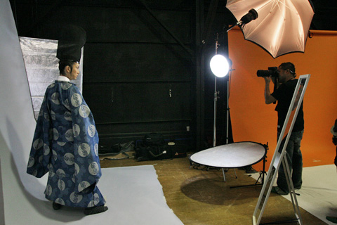 ニコニコミュージカル第7弾『源氏物語』で光源氏を演じるぽこたさんのポスター撮影をレポート！-1