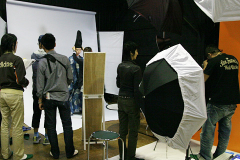 ニコニコミュージカル第7弾『源氏物語』で光源氏を演じるぽこたさんのポスター撮影をレポート！-2