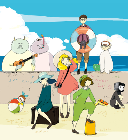 テレビアニメ『つり球』のエンディング曲を歌うのは謎に包まれた音楽グループ「さよならポニーテール」の画像-2