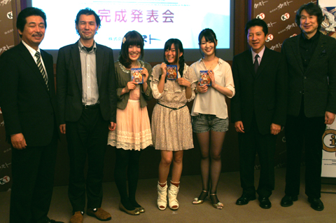 『シェルノサージュ』完成発表会で土屋ディレクターに加え、加隈亜衣さん、水瀬いのりさん、井ノ上奈々さんによるトークを披露！-1