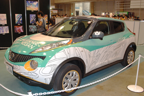 【WF2012夏】ワンフェス公式とタイアップして、ガレージキットコンペティションも開催中の『輪廻のラグランジェ』ブース-13