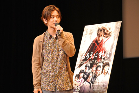 11時間待ちファンも『るろうに剣心』名古屋で舞台挨拶!-1