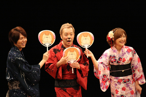 『きいてますよ、アザゼルさん。』の公開録音イベント開催！　小野坂昌也さんとゲストの神谷浩史さん、佐藤利奈さんが浴衣姿で癒します!!　夜の部公演レポート-6