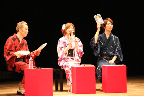 『きいてますよ、アザゼルさん。』の公開録音イベント開催！　小野坂昌也さんとゲストの神谷浩史さん、佐藤利奈さんが浴衣姿で癒します!!　夜の部公演レポート-15