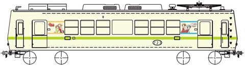 叡山電鉄で「ひだまり号」特別列車を運行！-2