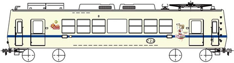 叡山電鉄で「ひだまり号」特別列車を運行！-3