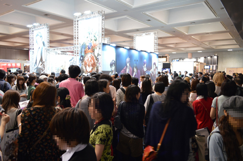 【京まふ】『薄桜鬼』の抽選会でジェネオンブースの混雑が想像以上!-2