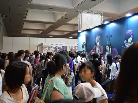 【京まふ】『薄桜鬼』の抽選会でジェネオンブースの混雑が想像以上!-3