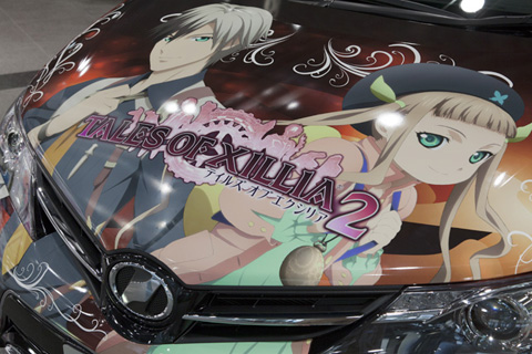 テイルズ オブ エクシリア2』公式痛車が池袋に出現