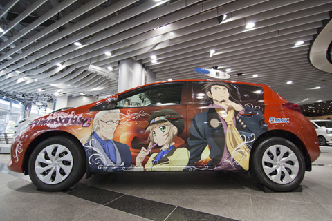 『テイルズ オブ エクシリア2』公式痛車が池袋アムラックスに出現!-6