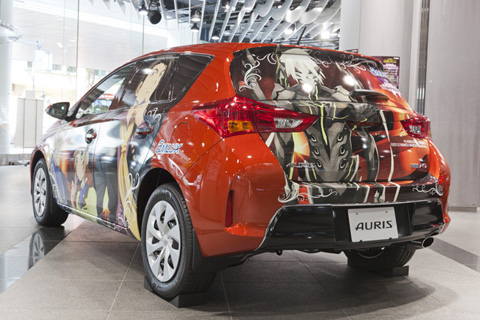 『テイルズ オブ エクシリア2』公式痛車が池袋アムラックスに出現!-7