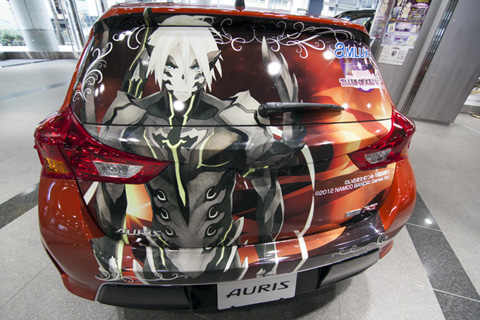 『テイルズ オブ エクシリア2』公式痛車が池袋アムラックスに出現!-8