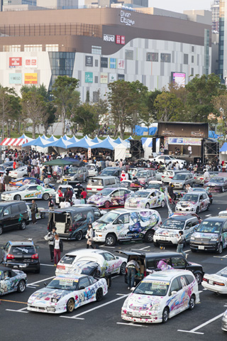 『リトバス』や『武装神姫』など、1000台の痛車が集結した痛車の祭典「痛Gふぇすた」が開催-2