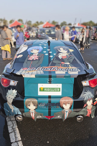 『リトバス』や『武装神姫』など、1000台の痛車が集結した痛車の祭典「痛Gふぇすた」が開催-7