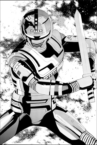 WEB漫画『宇宙刑事ギャバン ―黒き英雄―』がスタート！-4