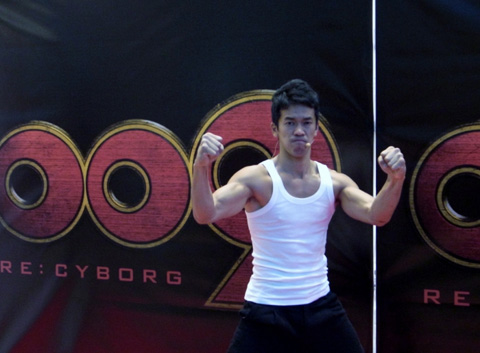 『009 RE:CYBORG』公開記念イベントが大阪で開催!話題の「最強の男」武井壮が登場。サイボーグ戦士たちと対決シミュレーション!!-2