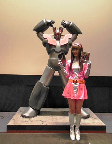 生誕40周年『マジンガーZ』暗黒大将軍ナイト開催！AKB48の田名部生来さんが弓さやかコスで登壇、2人のマジンガー監督にインタビュー！-2