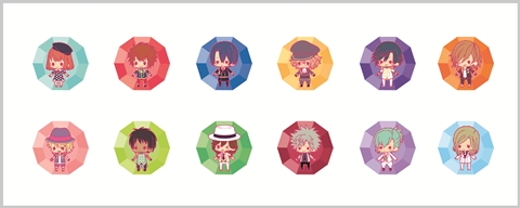 デフォルメされた『うたプリ』キャラが綺麗なジェルストラップになって登場!-2