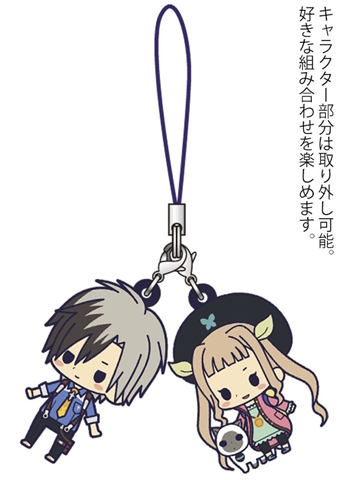 発売されたばかりの新作RPG『テイルズ オブ エクシリア2』がコトブキヤの「テイルズ オブ フレンズ」シリーズにラバーストラップとして登場！-1