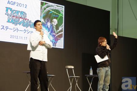 【AGF2012】『コード：ブレイカー』のステージに木村昴さん＆豊永利行さんが登場！　エロいセリフ連発で会場は大盛り上がり!?