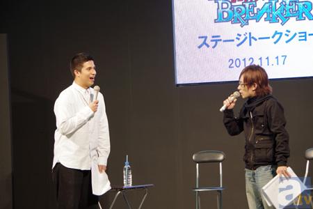 【AGF2012】『コード：ブレイカー』のステージに木村昴さん＆豊永利行さんが登場！　エロいセリフ連発で会場は大盛り上がり!?