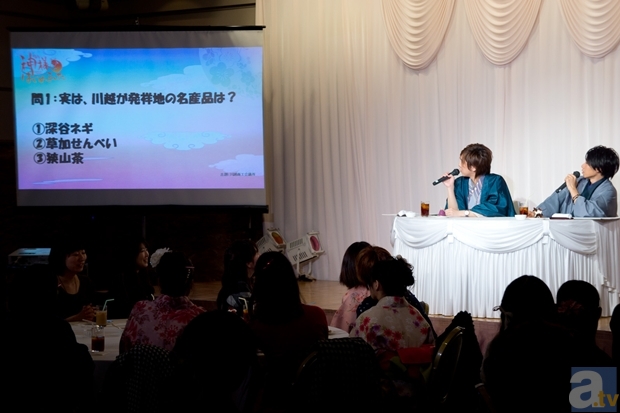 立花慎之介さん・岸尾だいすけさんが『神様はじめました』の舞台となった川越でイベントを開催！　『巴衛と鞍馬のヒ・ミ・ツの茶話会＠川越』を詳細レポート！-5