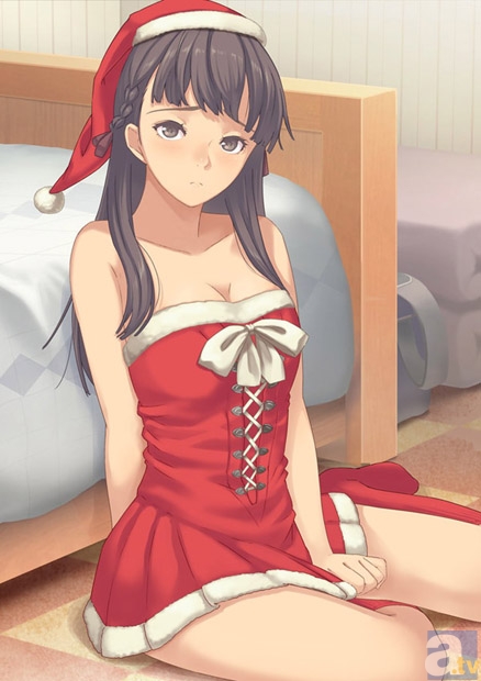 学生時代の淡い恋心を体験できるアプリ『恋愛リプレイ』が30万ダウンロードを突破! 本日より、彼女たちのサンタコスが楽しめるクリスマスイベントをスタート!!-1