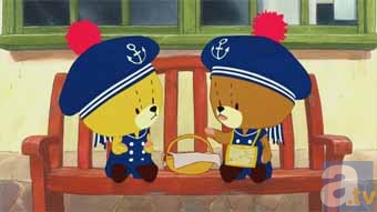 大ヒット絵本シリーズ『くまのがっこう』の人気キャラクター、ルルとロロが主人公のアニメ『がんばれ！ルルロロ』が1月17日より放送開始！